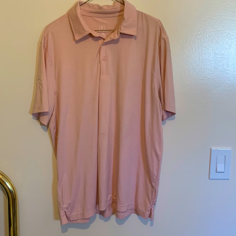 pink "work" shirt
